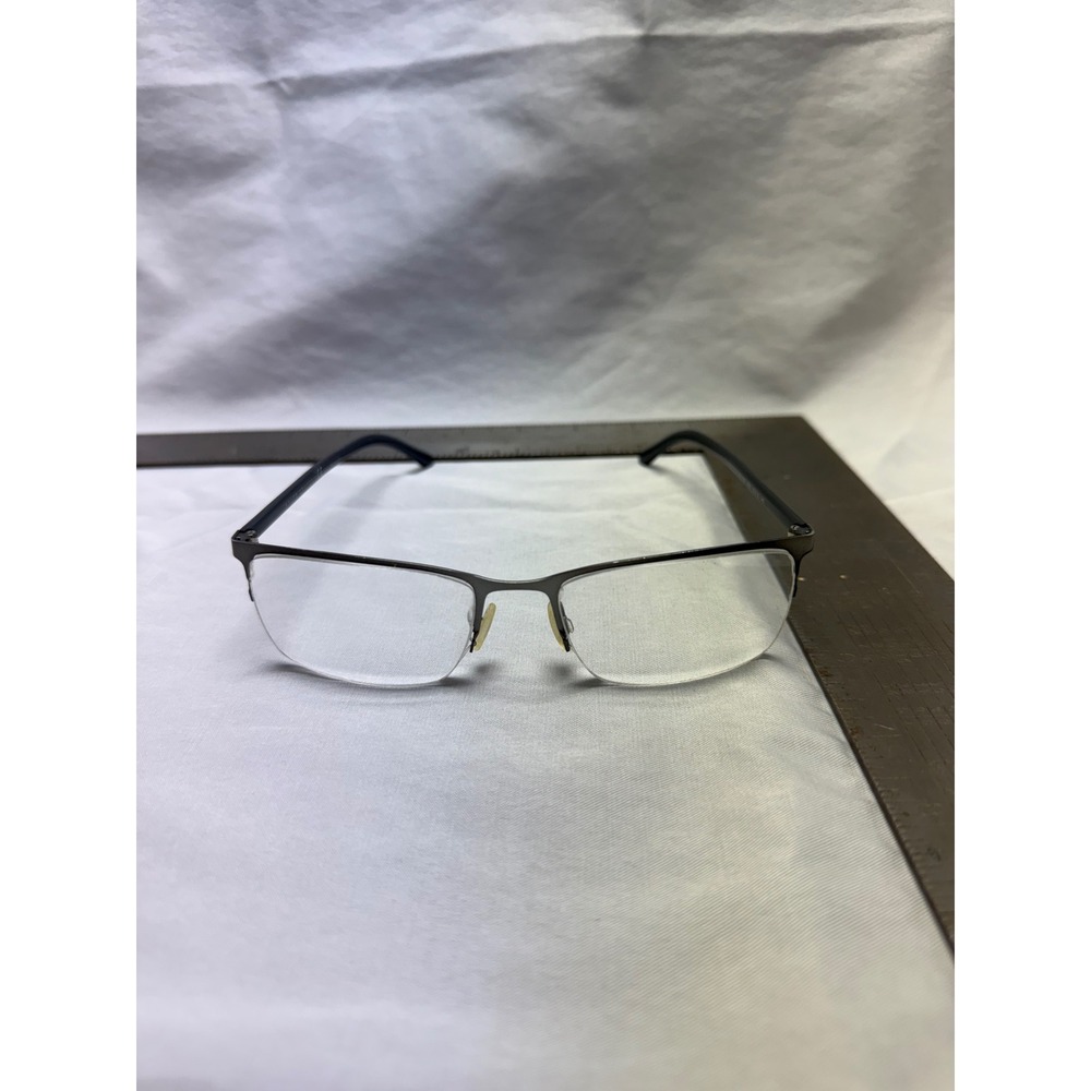 Polo Ralph Lauren PH 1150 9278 Mens Semi Rimless Eyeglasses Matte Blue 55 18 145